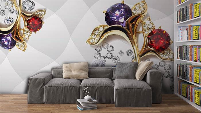 Violet Opal shown in a room