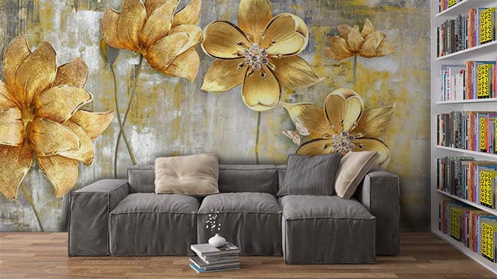 Floral Carat shown in a room