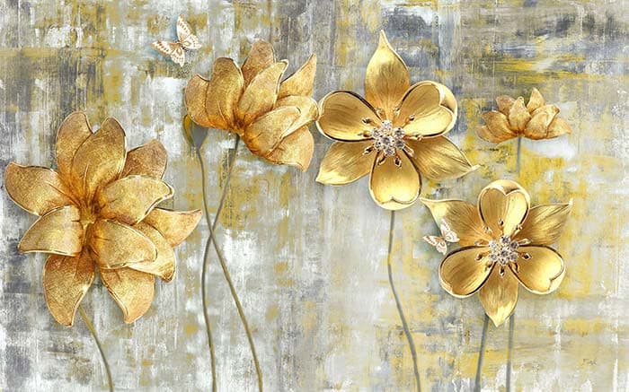 Floral Carat pattern detail