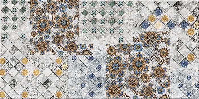 Carpet Floret pattern detail