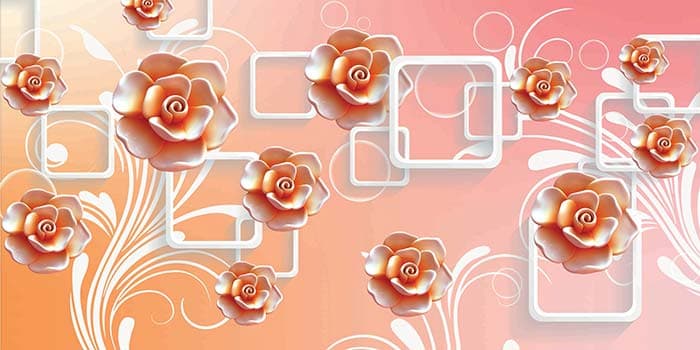 Peach Tint pattern detail