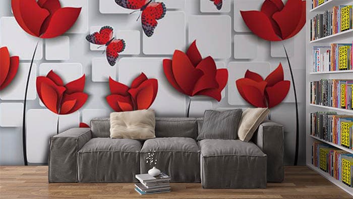 Red Maze shown in a room