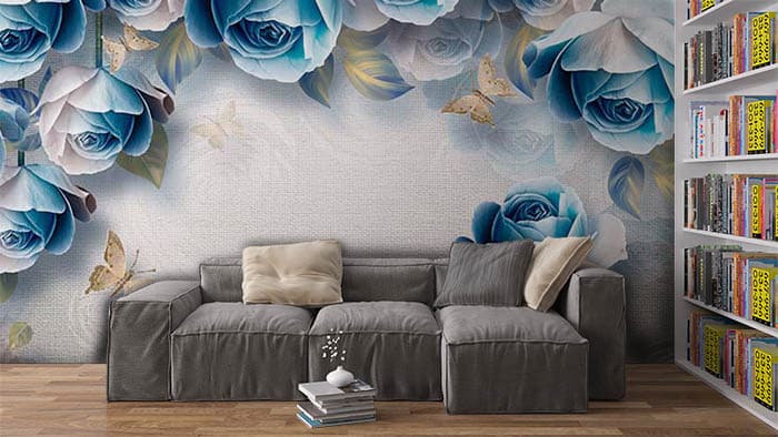 Blue Opal shown in a room