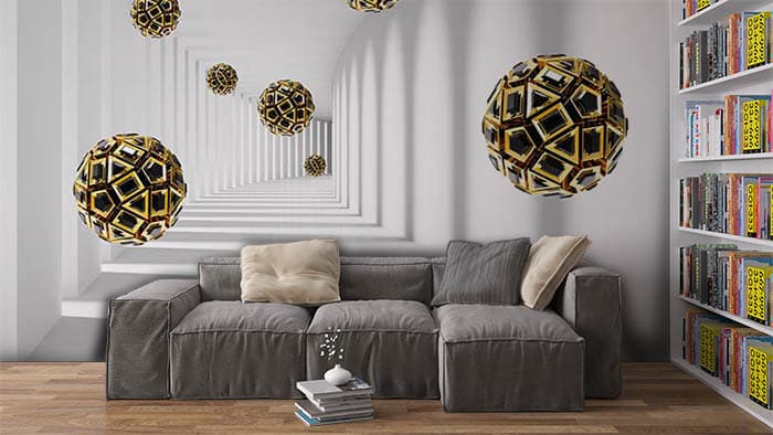 Black Cells shown in a room