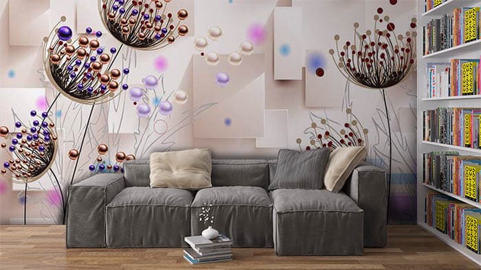 Black Blossom shown in a room
