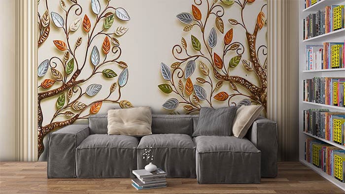Floral Cellar shown in a room