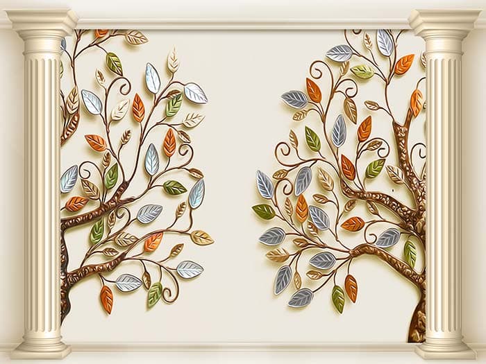Floral Cellar pattern detail
