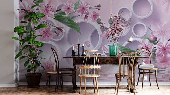 Rings On Walls shown in a room