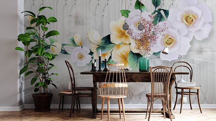 White Blossom shown in a room