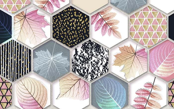 Arena Polygons pattern detail
