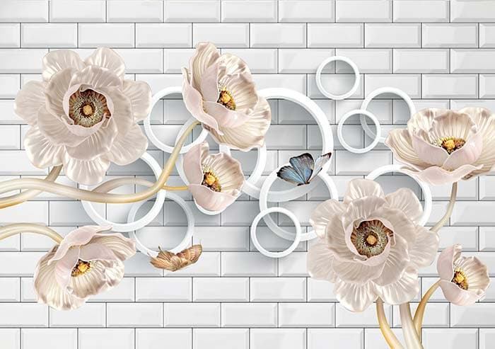 Rings On Walls pattern detail