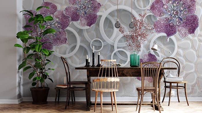 Rings on Walls shown in a room