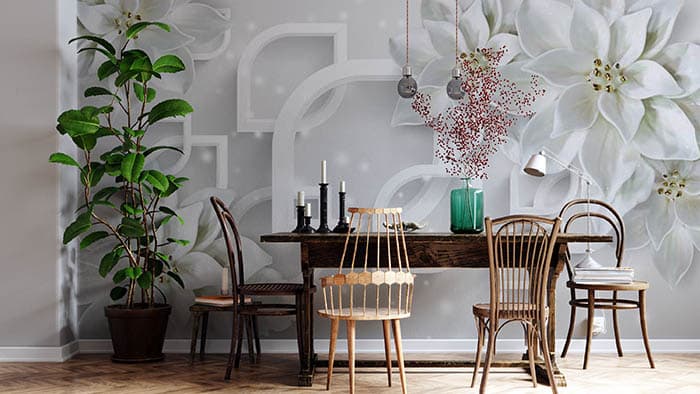 Hex On Walls shown in a room