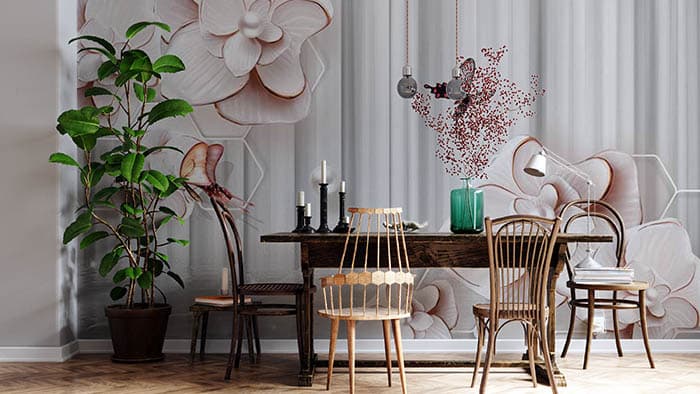 Pearl White shown in a room