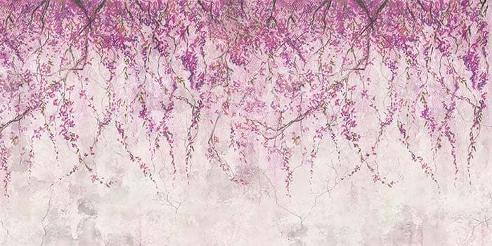 Dangling lavenders pattern detail