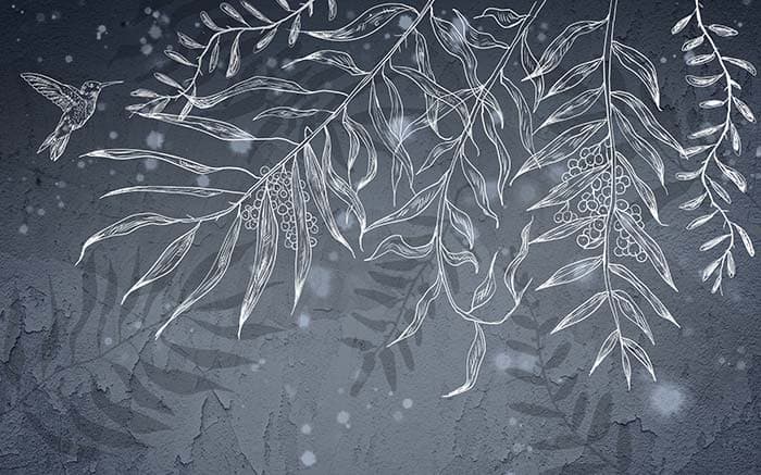 Dusty Miller pattern detail