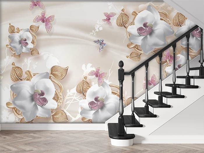 Studded Florets shown in a room