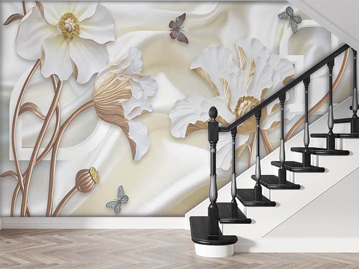 White Periwinkle shown in a room