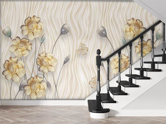 Dazzling Flowers shown in a room