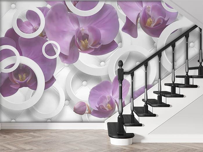 Orchids and Rings shown in a room