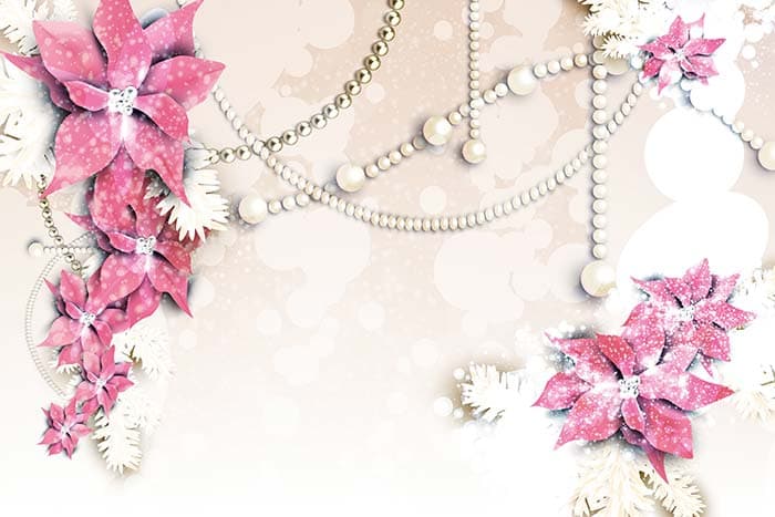 Pearls Beads pattern detail