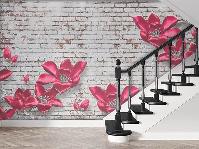Red Velvet Petals shown in a room