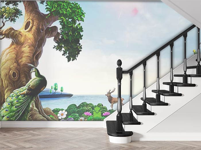 House near the Ocean shown in a room