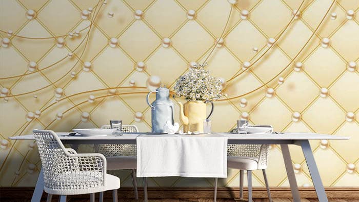 Pearl Pollen shown in a room