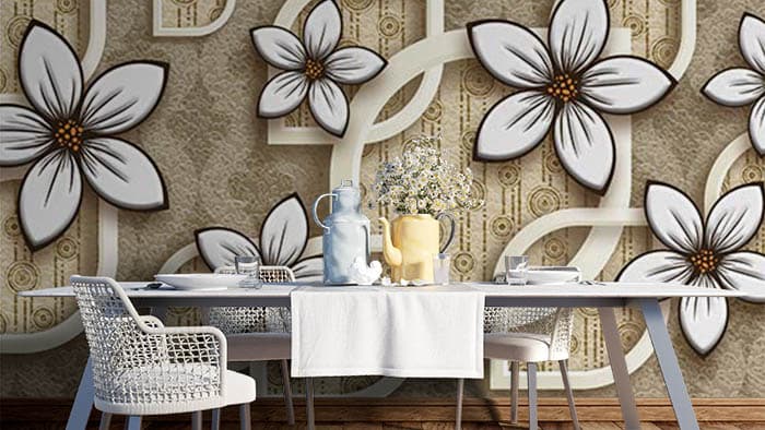 COtton Pearls shown in a room