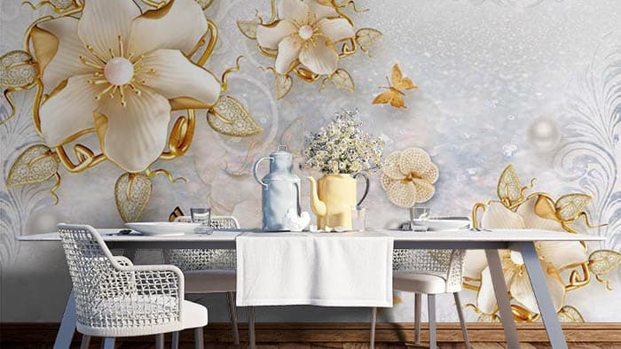 Flaps on Walls shown in a room