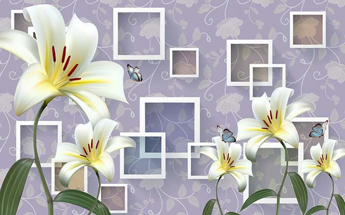 Shelves Behid Pearls pattern detail