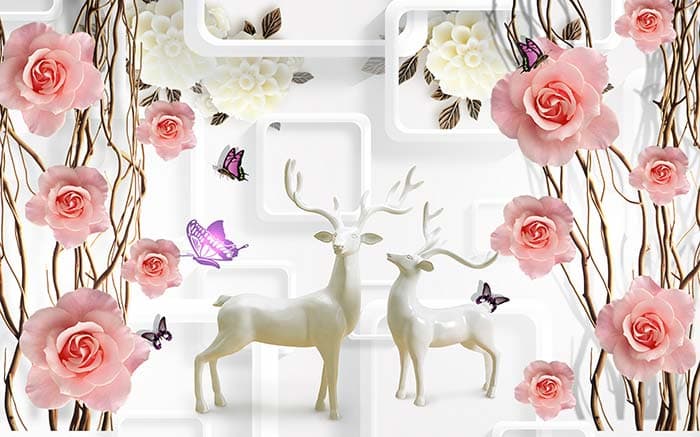 Floral View pattern detail