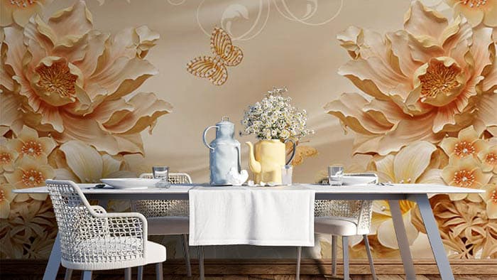 Abstract Design shown in a room