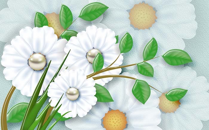 Floral Fury pattern detail