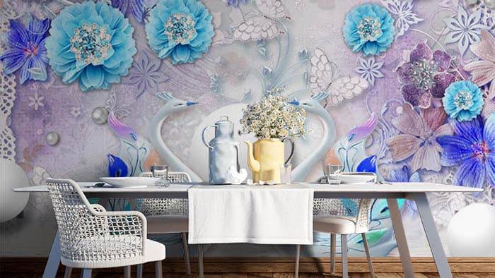 Bejeweled Sheets shown in a room