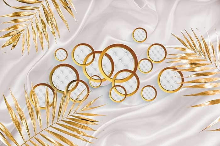 Abstract Floral pattern detail