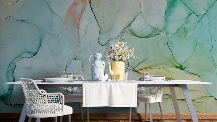 Rings On Flowers shown in a room