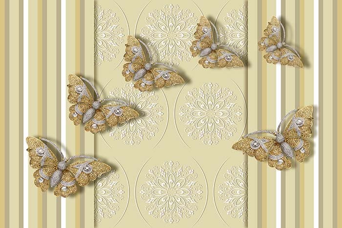 Spots of White pattern detail