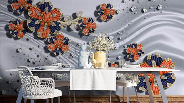 Abstract Design shown in a room
