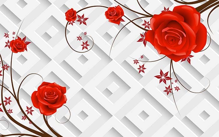 Floral Design pattern detail