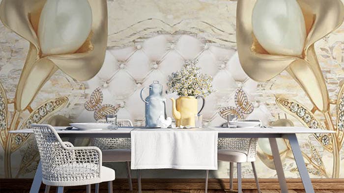 Sunny Flower shown in a room