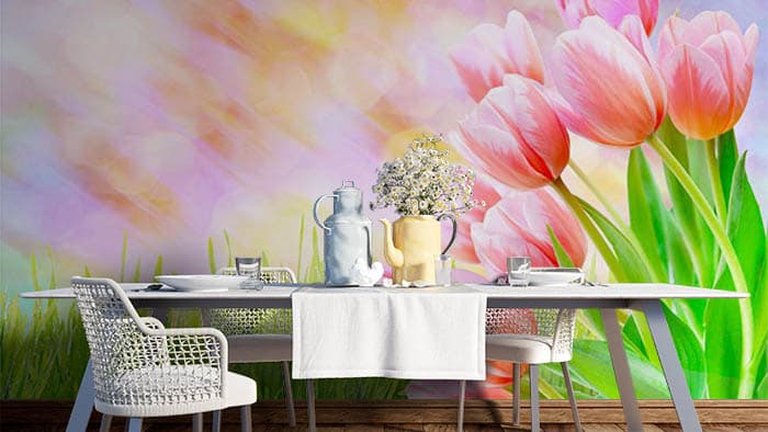 Abstract Design shown in a room