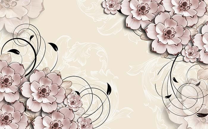 Light Blossom pattern detail