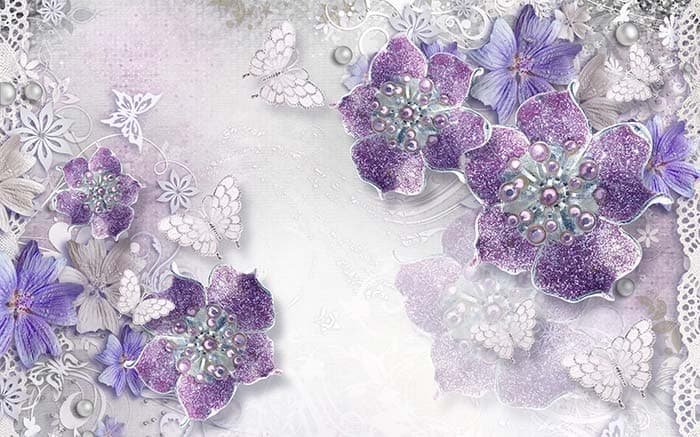 Floral View pattern detail