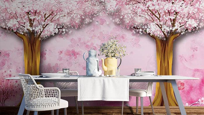 Branches Floral shown in a room