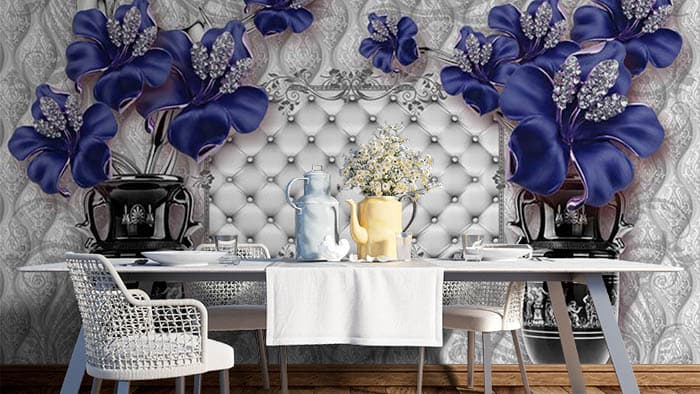 Floral View shown in a room