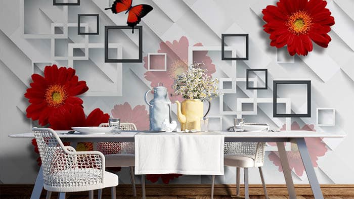Darkness Blossom shown in a room