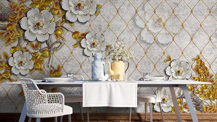 White Blossom shown in a room