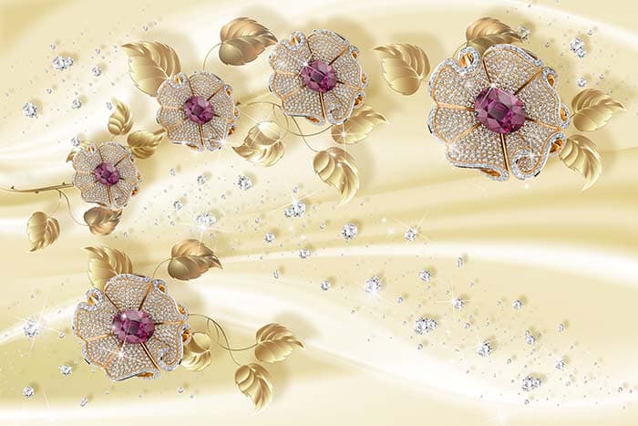 Floral View pattern detail