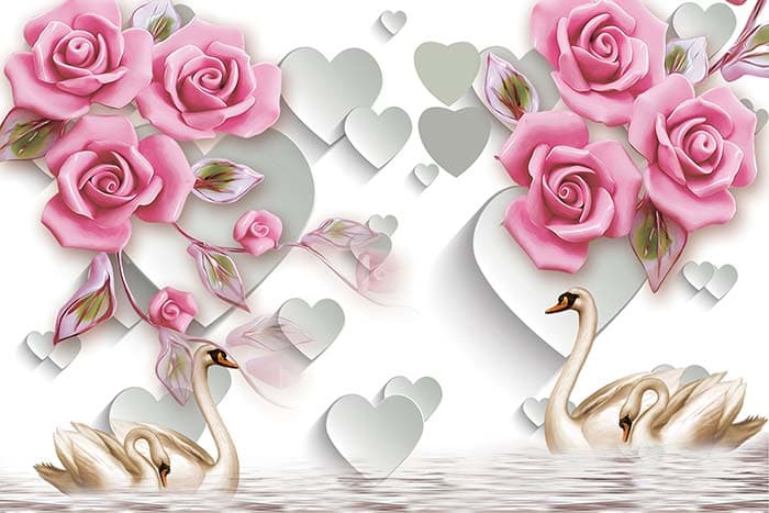 Floral View pattern detail